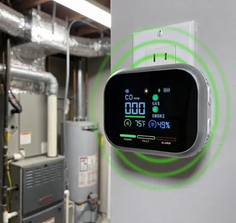 CarbonOne Safe — plug-in co, gas & propane detector