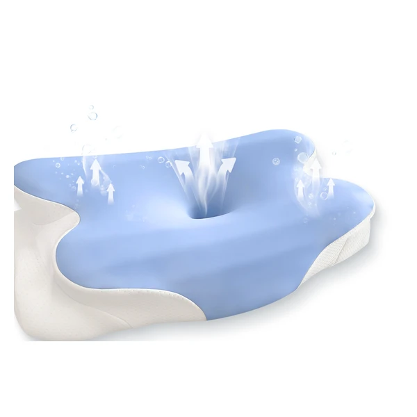 Melara Max — ergonomic anti-snoring memory foam pillow
